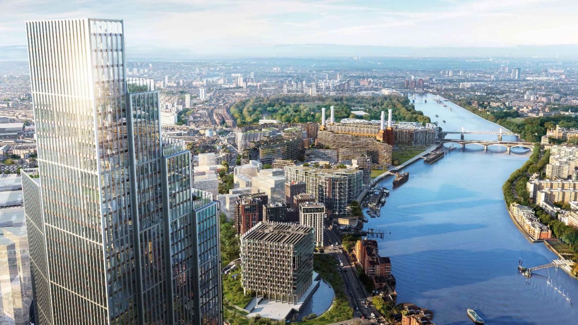Battersea Power Station - Winter Garden Balcony & 1Gb Wifi - Luxurylondonstays Exterior foto